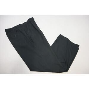 Under Armour Golf Pants Black Performance Stretch Pleated Athletic Mens 38 x 32